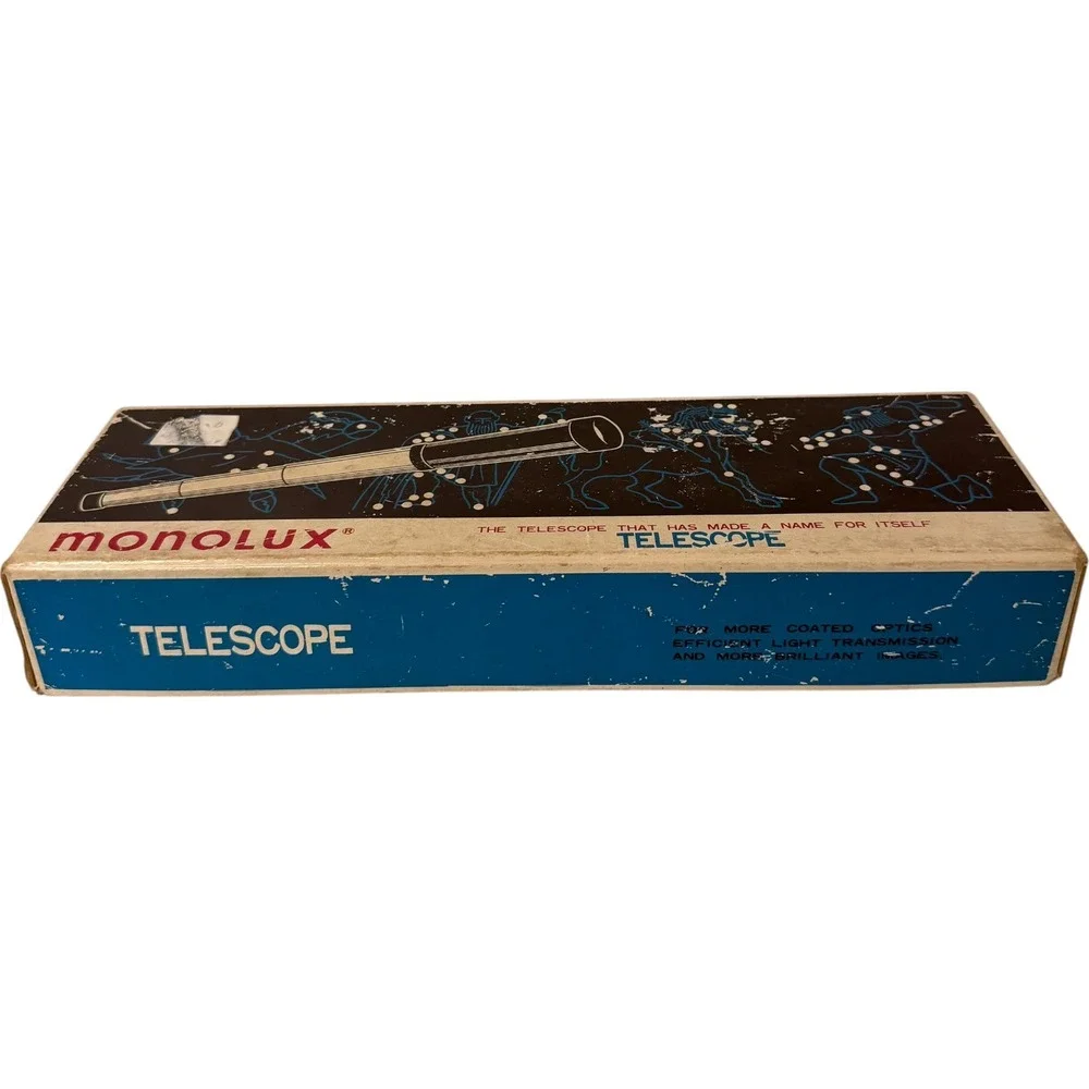 Monolux 4374 Telescope 8x-25x30mm Zoom with Tripod and Case Vintage Japan Good - Picture 3 of 10